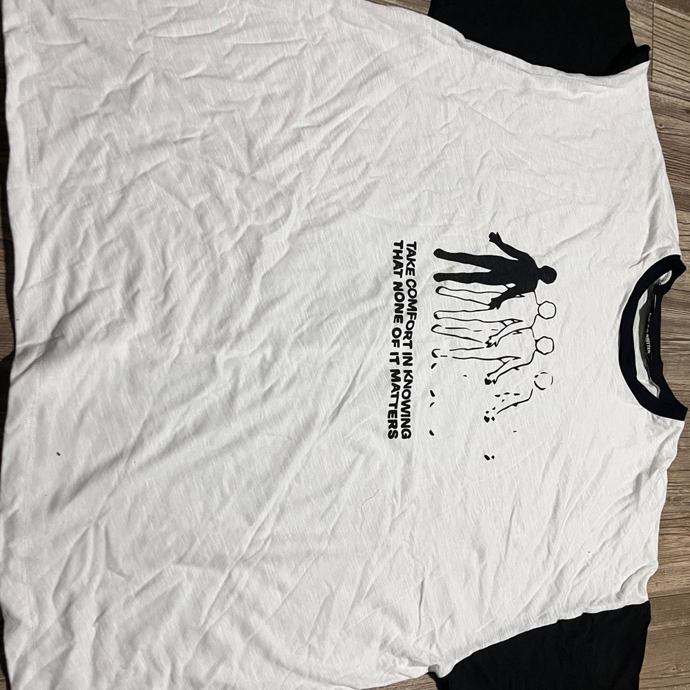 Nothing matters two tone tee